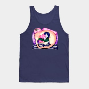 Cat naps with Bubbline and Timmy. Adventure Time fan art Tank Top